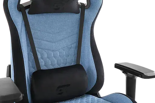 Геймерское кресло GT Racer светло-синее (X-0712 Shadow Light Blue) - фото 9