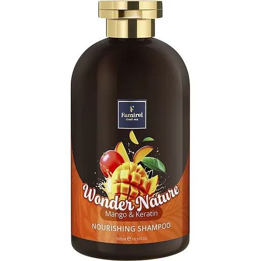 Живильний шампунь Famirel Wonder Nature Манго та Кератин  500 мл