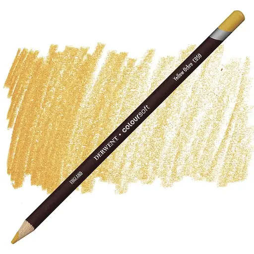 Карандаш цветной Derwent Coloursoft С050 Желтая охра