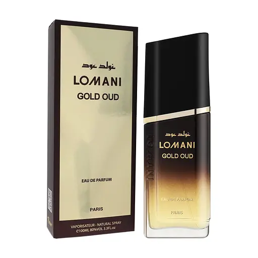 Туалетная вода мужская Parfums Parour Lomani Gold Oud 100 мл (MM32649) - фото 2