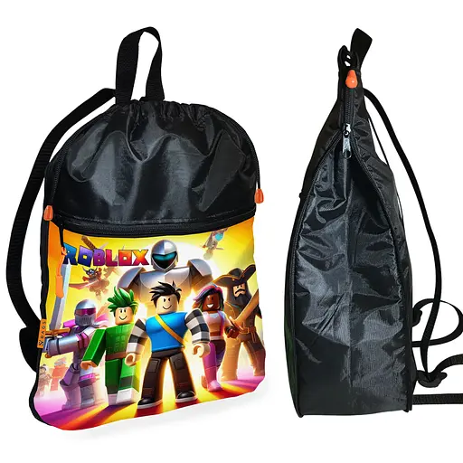 Шкільний рюкзак дитячий Роблокс / Roblox + Сумка для взуття спортивної форми рюкзак-мішок хлопчикові (01833) - фото 2