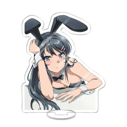 Акрилова фігурка Дурний свин не розуміє мрію дівчинки-зайчика Маї Сакурадзима Rascal Does Not Dream Mai 10 см