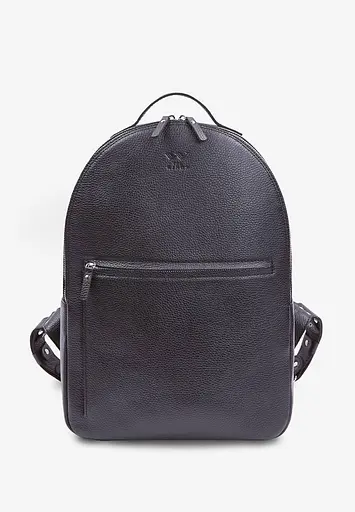 Кожаный рюкзак Groove L темно-синий флотар - фото 2