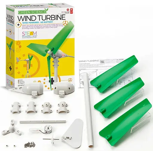 Модель вітрогенератора 4М Green Science 00-03378 Набір для досліджень - фото 2