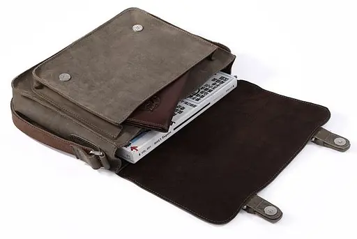 Чоловіча шкіряна сумка Vintage 31х24х9 см sum0012450 - фото 8