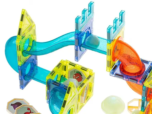 Конструктор магнітний DIY Magnetic Building Blocks на 90 деталей (СН1226) - фото 3