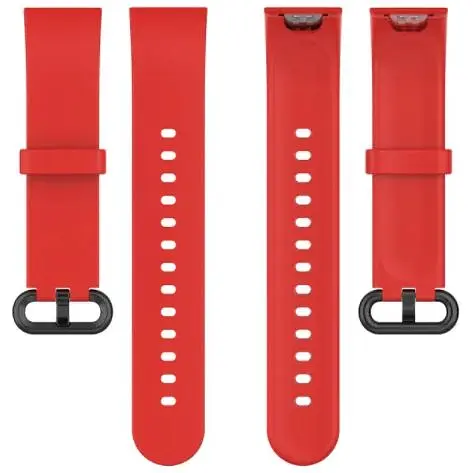 Ремінець DK Silicone Sport Band Classic для Xiaomi Mi Watch Lite (011912) (red) - фото 2