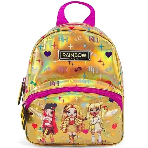 Дитячий рюкзак Perletti Kids Rainbow High золотистий (P13283)