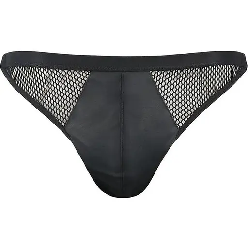 Труси чоловічі Passion 034 Slip Open Luke black L/XL - фото 3