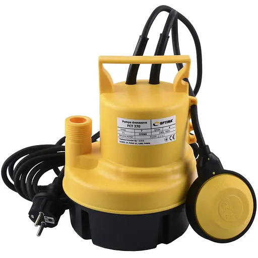 Дренажний насос Optima FCT 370 0,37кВт (14040) - фото 1