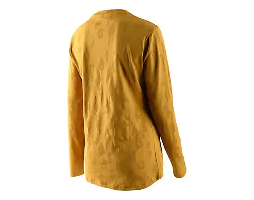 Велоджерси Troy Lee Designs Wmns Lilium LS Jersey JacqGuard Honeybee Yellow S (1106-358419012) - фото 2