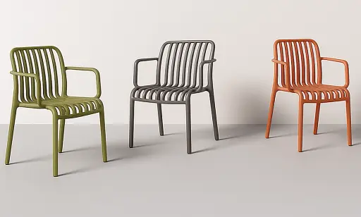 Стілець Чіл сірий - фото 7