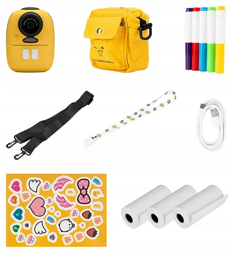 Дитяча камера Redleaf BOB з принтером, жовтий - фото 7