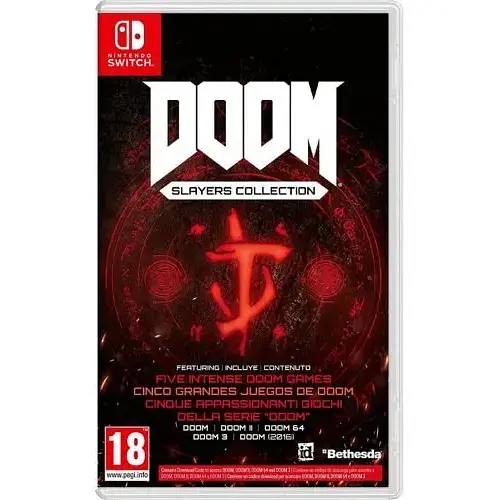 Игра DOOM Slayers Collection (ваучер на скачивание) (русская версия) (Nintendo Switch)