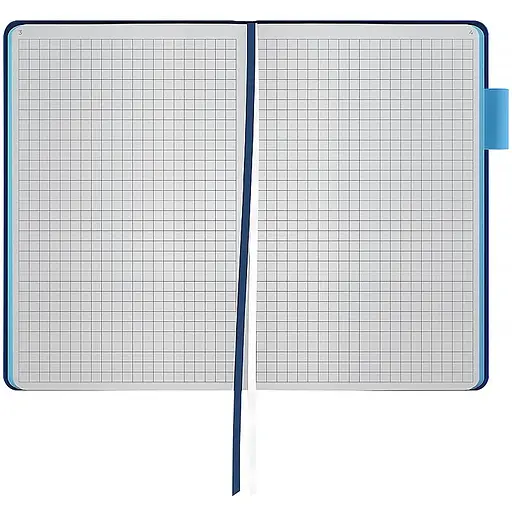Еженедельник Axent 2026 Partner Soft Muse 125 x 195 мм синий (8527-26-3-A) - фото 5