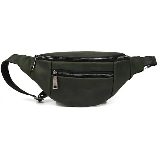 Жіноча шкіряна сумка-бананка Tarwa 31х14х6 см sum0026366 - фото 1