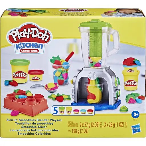 Ігровий набір з пластиліном Hasbro Play-Doh Блендер та смузі (F9142) - фото 1