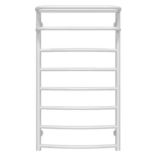 Рушникосушка водяна Deffi Готель П8 бічне праве підключення нержавіюча сталь 500х900 мм Білий - фото 1