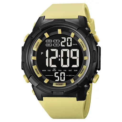 Часы Skmei 1845YL Black-Yellow