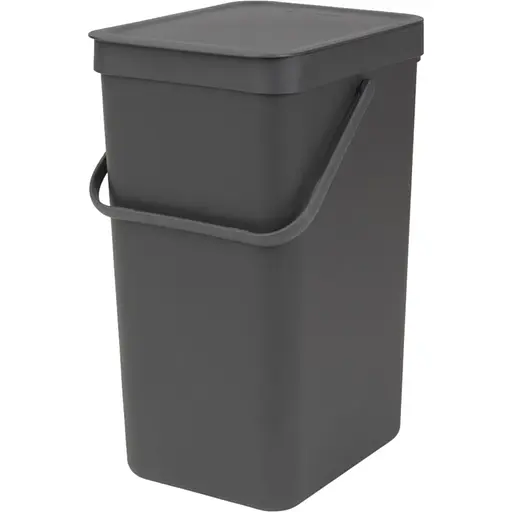 Відро для сміття Brabantia Sort&Go, 16 л, темно-сірий (109966)
