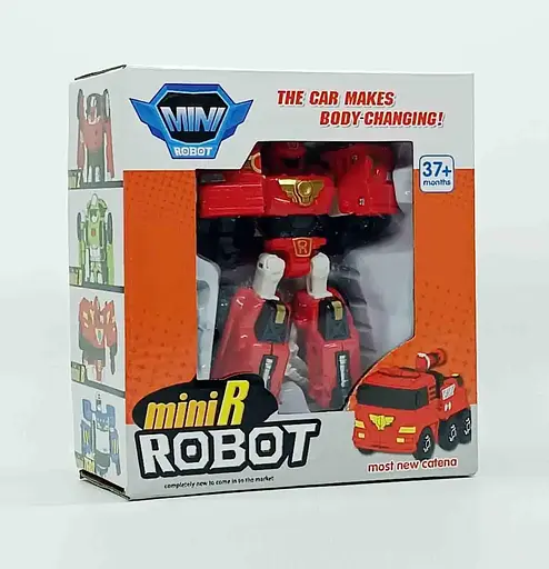 Робот Star toys Трансформер Тобот Міні R 12 см Червоний - фото 5