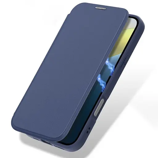 Чехол-книжка Dux Ducis Skin X Pro with MagSafe для Apple iPhone 16, 6.1 Blue - фото 2