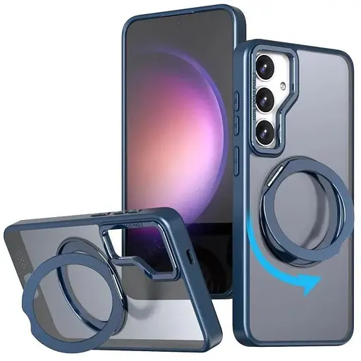 Чохол Epik TPU+PC Aura Fold для Samsung Galaxy S24 FE Blue