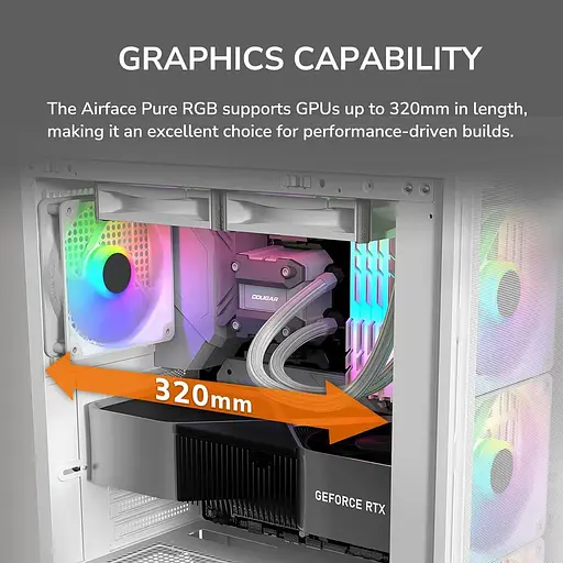 Корпус Cougar AIRFACE PURE PRO White (Airface Pure RGB (White)) - фото 15