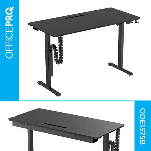 Геймерский стол OfficePro ODE1575B з електрорегулюванням висоти (ODE1575B) - фото 3