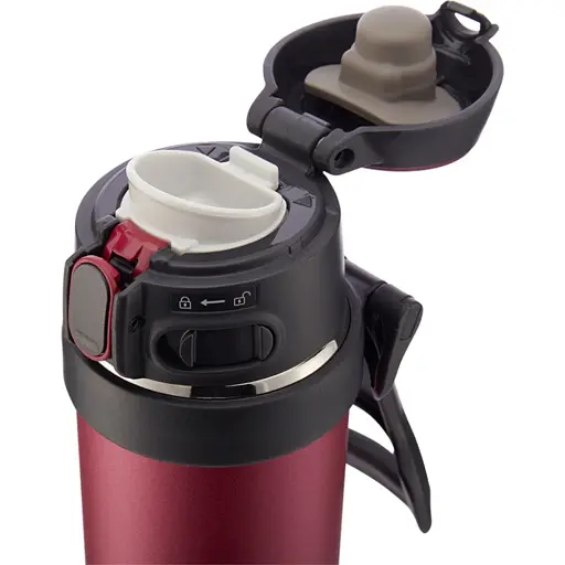 Термокружка Zojirushi SM-QAF60RK с переноской 0.6 л Red - фото 3