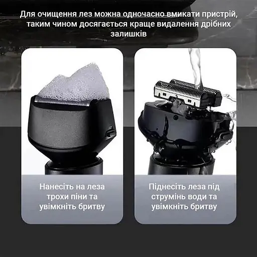 Электробритва ShowSee F601-BK Black - фото 6