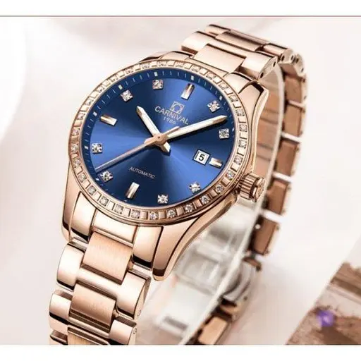 Жіночий механічний класичний годинник Carnival Malpes - фото 8