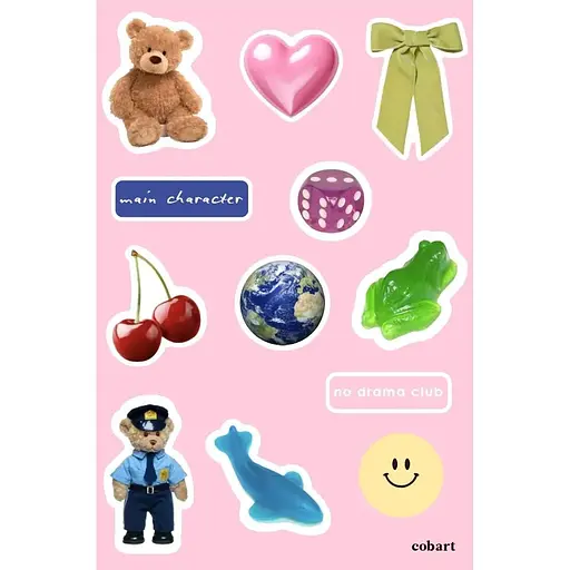 Стикерпак Cobart 3Д "Midnight"