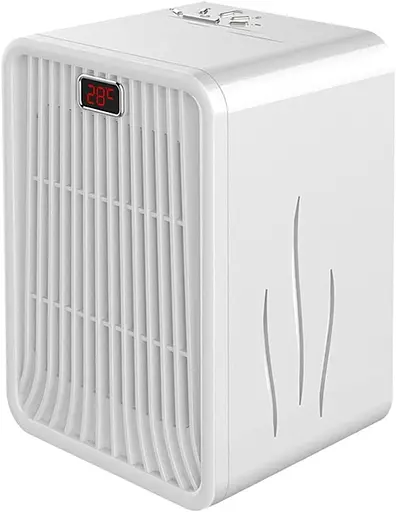 Настільний нагрівач Queta Ceramic Element - Цифровий контроль температури