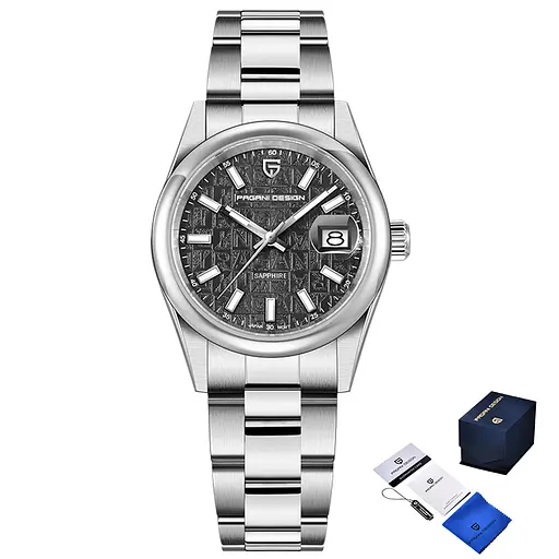 Годинник Pagani Design PD-1794L Silver-Black