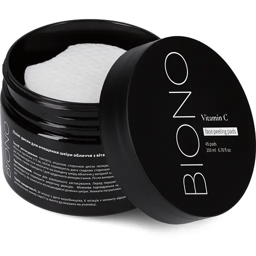 Пилинг-диски для лица Biono с витамином C 45 шт. - фото 5