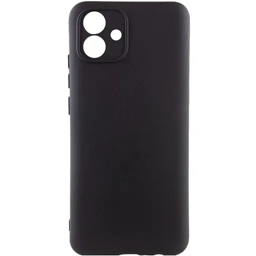 Чехол Silicone Cover Lakshmi Full Camera (AA) для Samsung Galaxy A04e Черный/Black