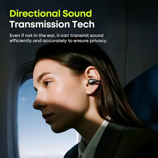 Кісткові бездротові навушники Langsdom TS30 з шумоподавленням та вологозахистом чорний - фото 3