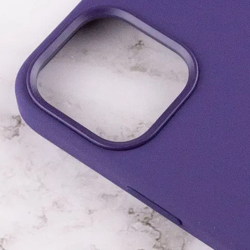 Чохол Silicone case AAA with Magsafe and Animation для Apple iPhone 12 Pro Max 6.7 Фіолетовий/Amethyst - фото 6