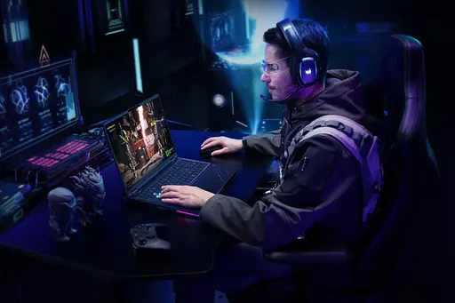 Ноутбук Acer Predator Helios 16 PH16-73 16" OLED Intel U9-275HX 64GB F2TB NVD5090-24 Win11P чорний - фото 7