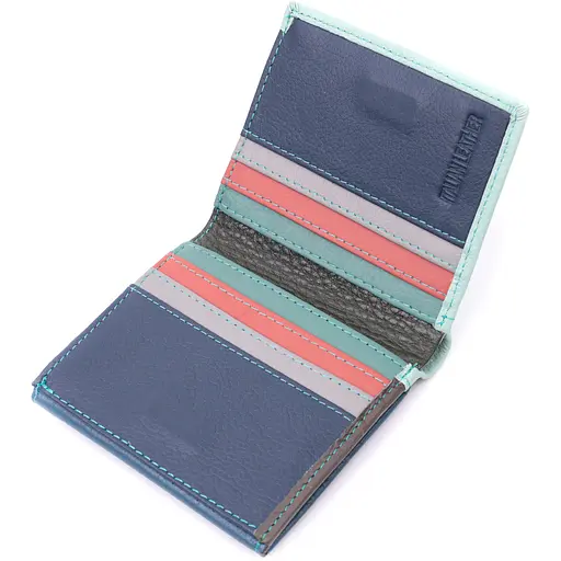 Кожаный женский кошелек ST Leather 10х9.5х1.5 см acs0028417 - фото 3