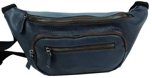 Шкіряна сумка Mykhail Ikhtyar 16х36х6 см sum0022999 - фото 3