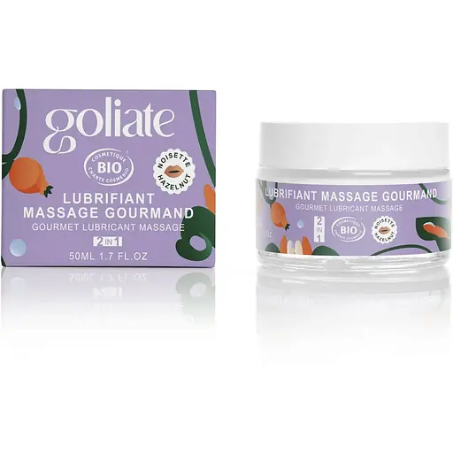 Масажна олія-лубрикант Goliate Couple Gourmand Noisette 50 мл