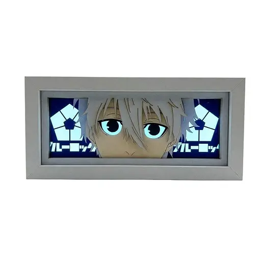 Світильник нічник 3D Синя в'язниця: Блю Лок Сейширо Нагі Blue Lock Seishiro Nagi 20 см NL3D BL SN - фото 1