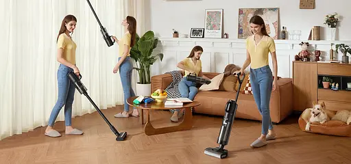 Мийний вертикальний пилосос 2 в 1 Dreame H12 Dual - фото 3