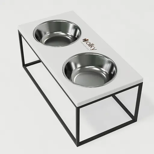 Hollky Base XL20 — миски на підставці для великих собак (2 × 1,8 л) - фото 4
