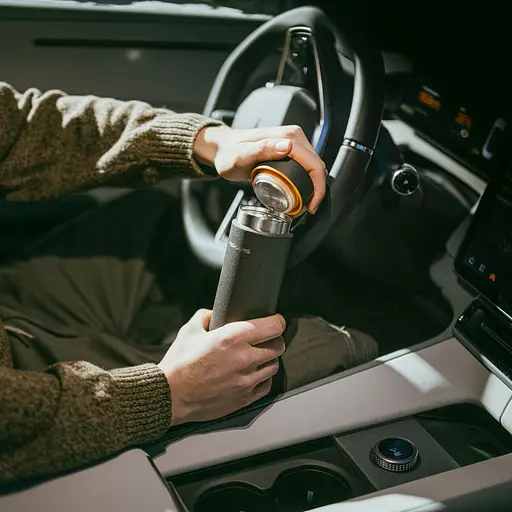 Термос Fiskars On-the-go 0.5 л черный (1078699) - фото 4