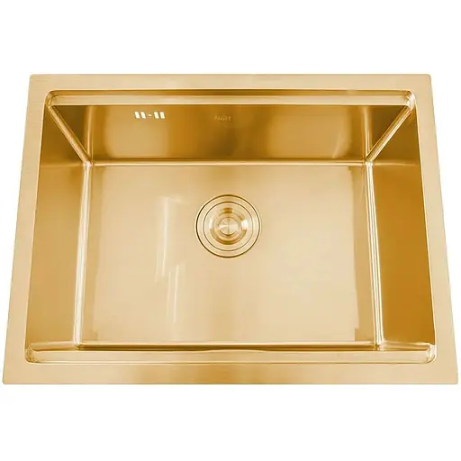 Золота мийка Nett NG-5742 під стільницю з нержавійки 1.5 мм кухонна станція