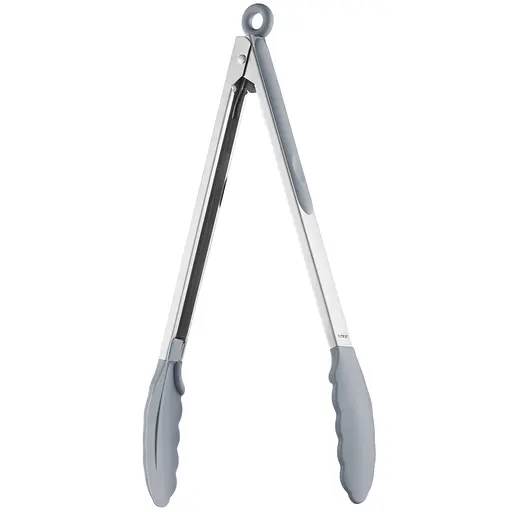 Щипцы кухонные Ardesto Midori силикон, нержавеющая сталь 35 см серый (AR3035GS) - фото 2