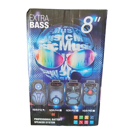 Бездротова Bluetooth-колонка NDR P33 8 дюймів 15W - фото 4